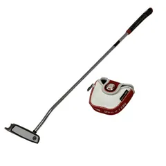ODYSSEY WHITE ICE 2-BALL BLADE 350G オデッセイ ホワイト アイス ブレード パター ヘッドカバー 中古 O11025203