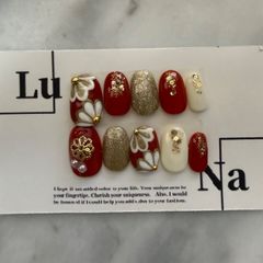 現品限り 卒業式ネイルチップ 卒業式ネイル 卒業式 結婚式 前撮りネイルチップ