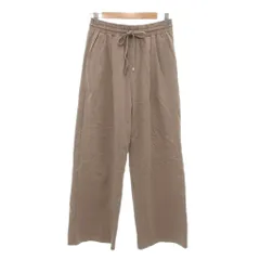 アーバンリサーチ サニーレーベル URBAN RESEARCH Sonny Label 美品 23SS イージーワンタックパンツ F ブラウン /NL ■YHS10