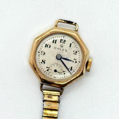 ☆稼働品☆ ロレックス プレシジョン 9285 18K 手巻き レディース 