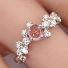 2123 ダイヤリングPT900プラチナ16号0.481ct - メルカリ