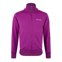 パーム・エンジェルス メンズ アウター ジャケット・ブルゾン トラックスーツ ジャケット PALM ANGELS Classic Tracksuit Jacket Purple パープルのサムネイル