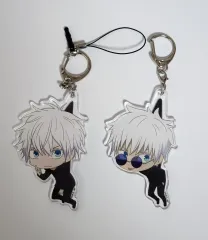 まとめ売り) 呪術廻戦 五条 悟 アクリル 吊り下げキーホルダー 渋谷事変 懐玉・玉折