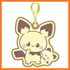 【新品】 [マリモクラフト]ポケピース ぬいぐるみシリーズ メタルチャームセット ピチュー&マホミル W37.3×H40mm以内 PKP-183 0