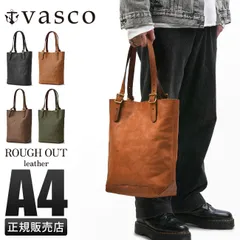 【メーカー正規品】vasco ヴァスコ トートバッグ メンズ レディース ブランド レザー 本革 肩掛け 日本製 A4 VS-266LRのサムネイル