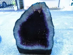 超強パワー★超迫力★限定品★ブラジル産★天然水晶宝石★アメジストドーム超巨大125kg★★tr32310