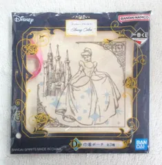 BANDAI SPIRITS 一番くじ ディズニー プリンセス Glowing Colors D賞 シンデレラ 巾着ポーチ