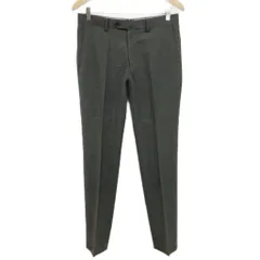 バーニーズニューヨーク BARNEYS NEW YORK スラックス トラウザー パンツ ウール ポリエステル 春夏 46 チャコールグレーのサムネイル