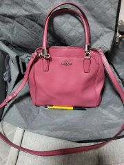 コーチ ピンク トートバッグ + ショルダーバッグ ストラップ