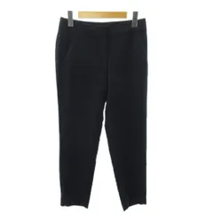 セオリーリュクス theory luxe パンツ スラックス テーパード 36 黒 ブラック 1224 ■YHS11