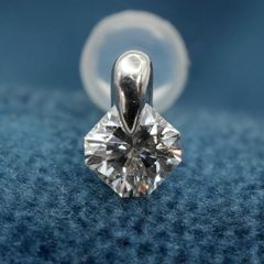 美品 Hirotaka ヒロタカ ダイヤ ショートアロー スクエア wg ピアス