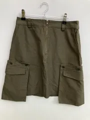 JEANASIS ジーナシス ショート/ミニスカート M カーキ