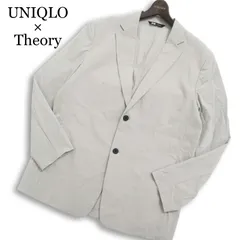 UNIQLO × Theory ユニクロ × セオリー 通年★ アンコン ストレッチ テーラード 感動ジャケット Sz.XL メンズ 大きいサイズ