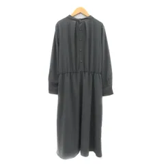 ロペピクニック ROPE Picnic ワンピース ロング丈 長袖 2way 40 L ダークグレー /YK25
