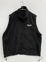 kutir クティール ベスト M ブラック 無地 ワンポイント ブランドロゴ