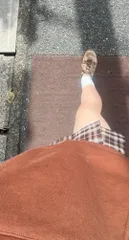 by muni:r バイムニール ショート/ミニスカート S ブラウン