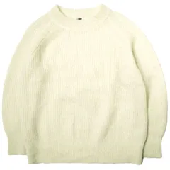 H BEAUTY&YOUTH エイチ ビューティーアンドユース MOHAIR CREW NECK KNIT モヘヤクルーネックニット 1613-105-3052 Free IVORY セーター トップス g22381