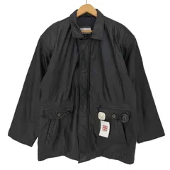 ユーズドフルギ USED古着 {{SIENA UOMO}} cow leather 裏地キルティング レザー カーコート メンズ JPN：L 