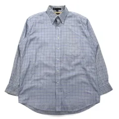 TOMMY HILFIGER 90年代 ビッグサイズ ボタンダウンシャツ L ブルー ウィンドペンチェック