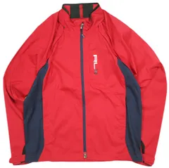 RLX Ralph Lauren アールエルエックス ラルフローレン 2WAY デタッチャブルシェルジャケット 7287043RLXCW M RED ベスト ブルゾン アウター g24108