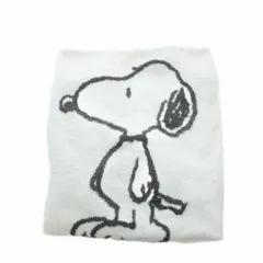 ジェラートピケ gelato pique × ピーナッツ PEANUTS ベビモコブランケット ひざ掛け スヌーピー 白 ホワイト /RI ■OS