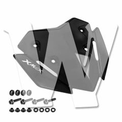 【ヤマハ XMAX125 XMAX250 XMAX300】 ウインドシールド 風防 フロントスクリーン デフレクター 2023-2025年モデル 純正互換 ブラック