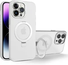 Iphone12 pro 用 ケース 耐衝撃 アイフォン12 pro 用 ケース  米軍MIL規格 耐久性 半透明マット 黄ばみ防止 ワイヤレス充電対応 半透明のマット背面 (XHY-12pro-bai)