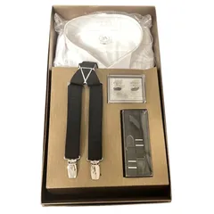 新郎セット　ACQUA GRAZIE  アクアグラツィエ　美品 新郎用 新プレミアムシャツセット　箱付き