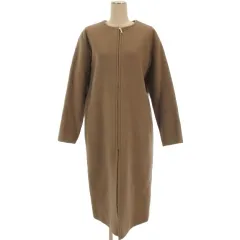 アーバンリサーチ ドアーズ URBAN RESEARCH DOORS ノーカラー コート ベージュ 260317E アウター