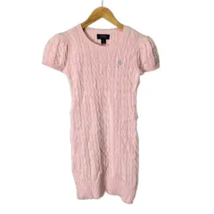 ポロ バイ ラルフローレン Polo by Ralph Lauren ケーブルニットワンピース ワンピース キッズ 女の子 L12-14