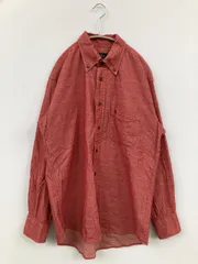 POLO ポロ シャツ/ブラウス L レッド