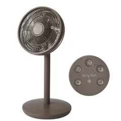 【特価セール】ベーシック エアリーファン airyfan アプリ操作 インテリア家電 サーキュレーター (ショコラ) CF-B271SR-SK Basic fan ココノ airy 省エネ DCモーター スマホ操作 おしゃれ 360度首振り 静音 扇風機 co