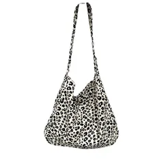 【在庫セール】肩掛け 軽量 薄手 レオパード柄 A4 大容量 ヒョウ柄トートバッグ 2色