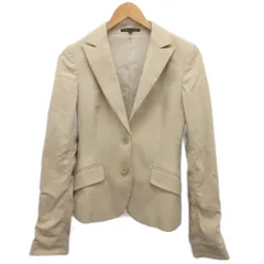 セオリー Theory ブレザー テーラードジャケット 2B ストレッチ素材 ベージュ 0 約XS