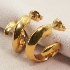 ゴールドスパイラルピアス CELINE セリーヌ フィービー期 - メルカリ