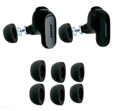 Complyコンプライ Bose QuietComfort II & Ultra用 TrueGrip Pro イヤーピース 遮音性 フィット感 脱落防止 3ペアMix MIX S/M/L (TWo-240-A)ｍａ