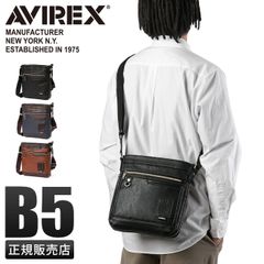 【メーカー正規品】AVIREX バッグ ショルダーバッグ メンズ ブランド 斜めがけバッグ ミリタリー 合皮 アヴィレックス アビレックス AX5007