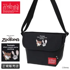 マンハッタンポーテージ ズートピア ジュディ ニック グッズ ショルダーバッグ メッセンジャーバッグ レディース メンズ  軽量 斜めがけ 小さめ ミニ コンパクト Manhattan Portage ZOOTOPIA MP1603BPDMGNTZTP