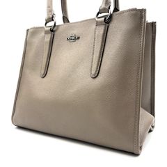 COACH y2k andolea carryall handbag コーチ アンドレアキャリオールクロスビーハンドバッグ 型番F14928 グレー