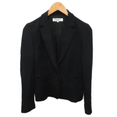 ナチュラルビューティーベーシック NATURAL BEAUTY BASIC テーラードジャケット ブレザー シングル 1B M 黒 ブラック 017-7155231