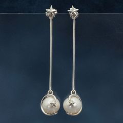 STAR JEWELRY スタージュエリー スパイラル ピアス K18 925 - メルカリ