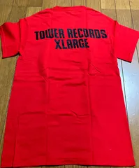 【美品USED】TOWER RECORD × XLARGE ® TEE'14 コラボ　Tシャツ　Sサイズ