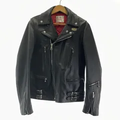【中古】★lewis leathers 391T ライトニング タイトフィットロング丈 サイズ34 ブラック ルイスレザー[17]