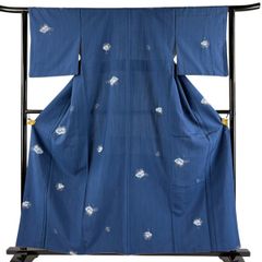 名古屋帯 美品 秀品 松葉仕立て 八寸名古屋帯 夏帯 縞 変わり市松 黒