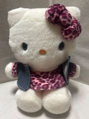 キティ ピンク ヒョウ柄 BIGぬいぐるみ 平成レトロ ギャル 廃盤 非売品