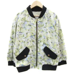 ジルバイジルスチュアート JILL by JILLSTUART ブルゾンジャケット ミドル丈 ジップアップ M グレー /YM26のサムネイル