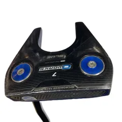 【中古】 オデッセイ O WORKS BLUE #7 34インチ パター PT スチール (フレックスその他) メンズ 男性用 右利き 右用 Dランク ゴルフクラブ
