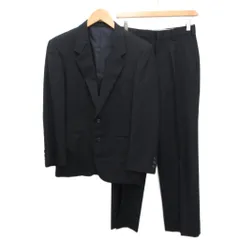 エフワンf-one  美品 スーツ フォーマル セットアップ テーラードジャケット スラックス 2B 紺 ネイビー 約M