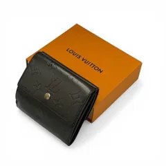 【美品】ルイヴィトン Wホック モノグラム マット 3つ折り財布 TH0091