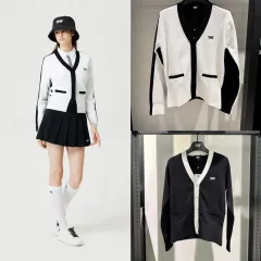 レディースゴルフLook PXG 秋 Vネック カーディガン 2色